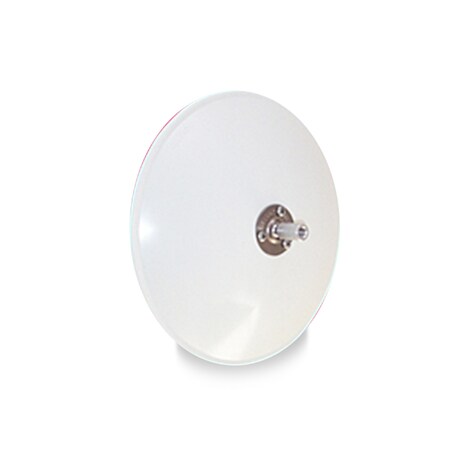 Velvac 8" Polypropylene Convex Black 708140